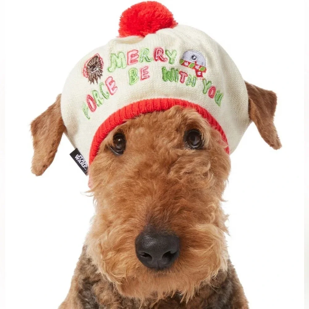 New Star Wars Christmas Dog Hat XS